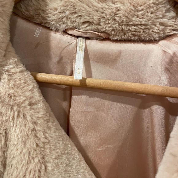 Free People/Kate Faux Fur/ Apricot color - Picture 8 of 11